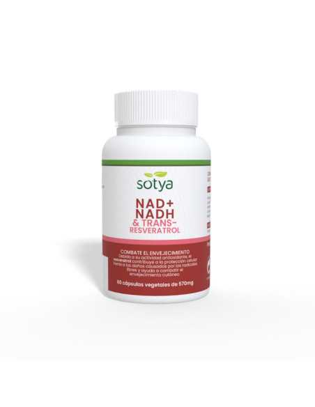 NAD+ & Trans-resveratrol 570mg 60caps Sotya NAD+ & Trans-resveratrol 570mg 60caps Sotya